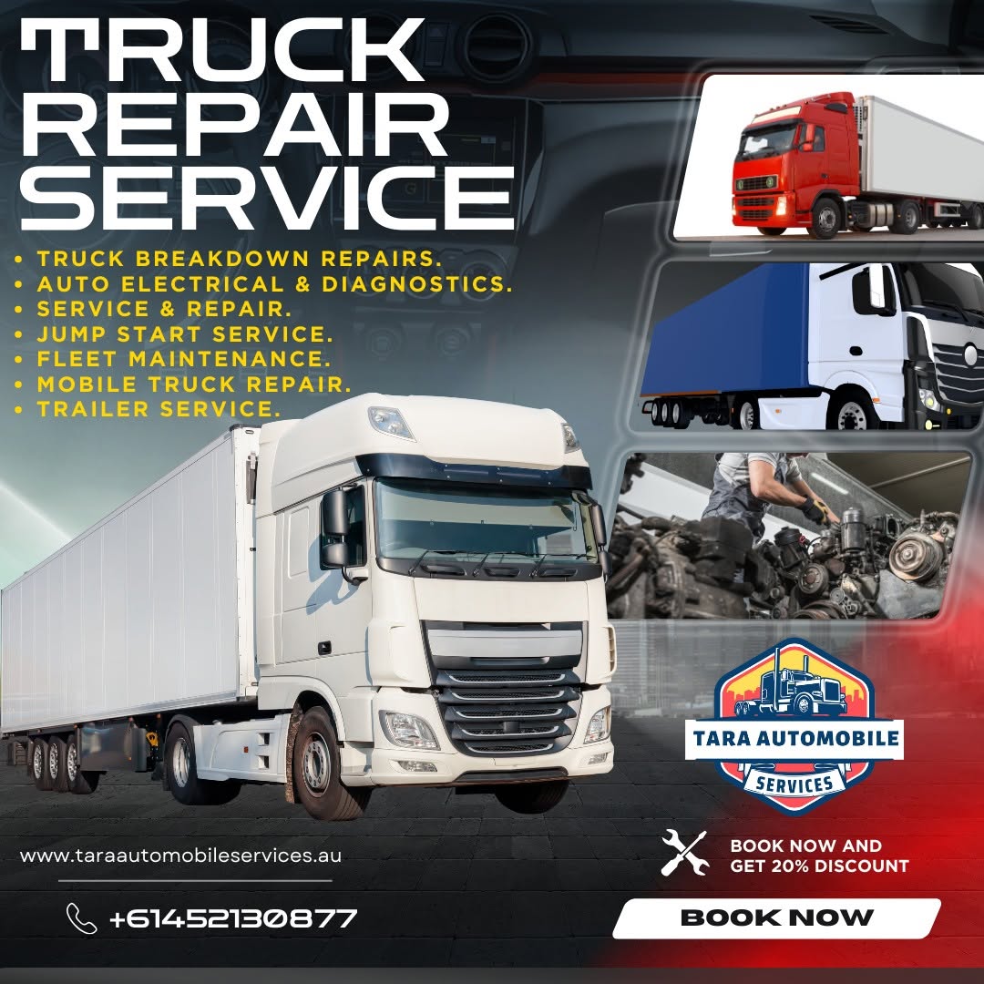 Emergency truck repair promotion